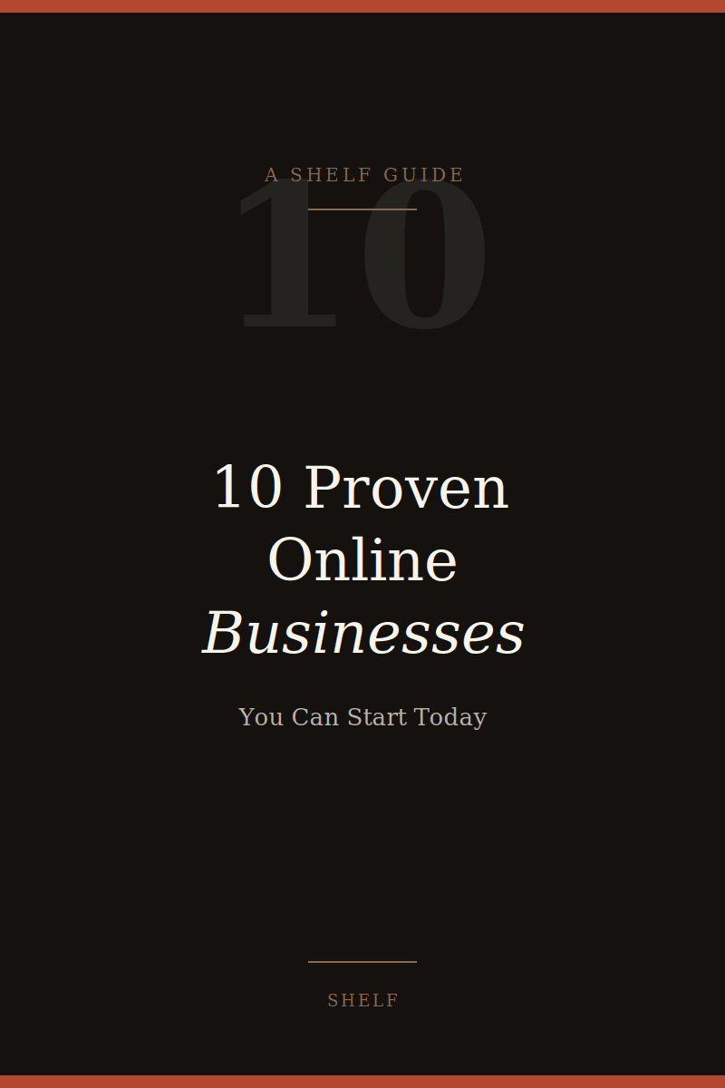 10 Proven Online Businesses You Can Start Today