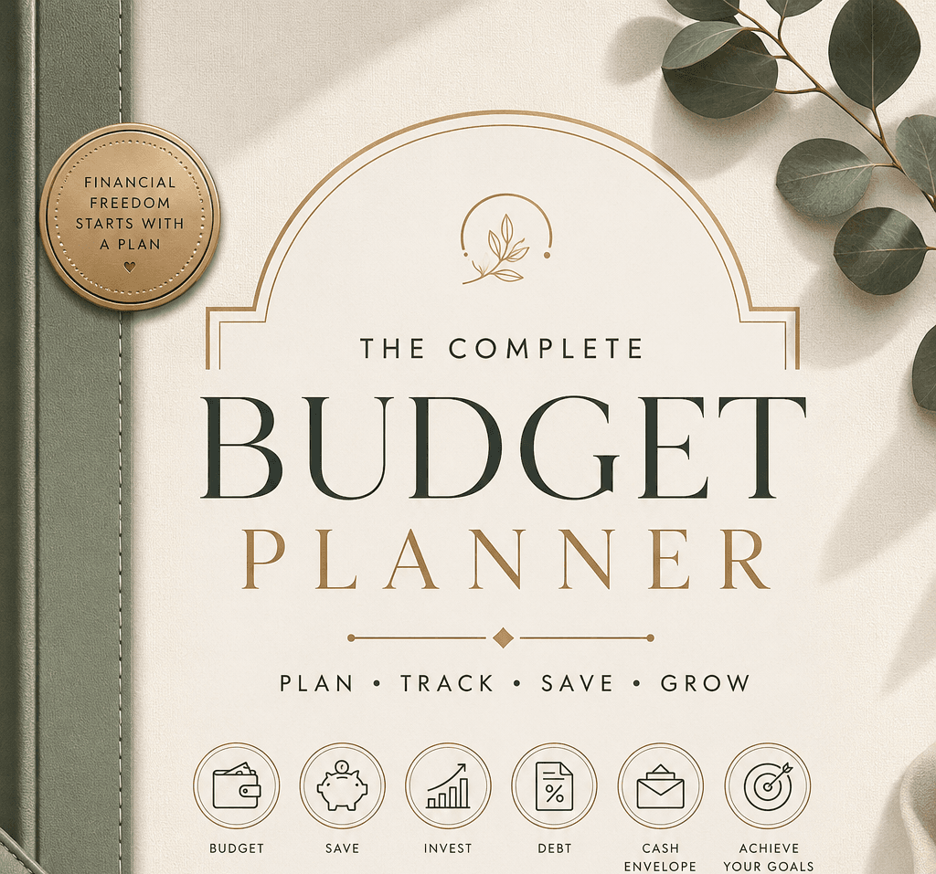The Complete Budget Planner — Digital Budget & Finance Planner (Printable, 160+ Pages)